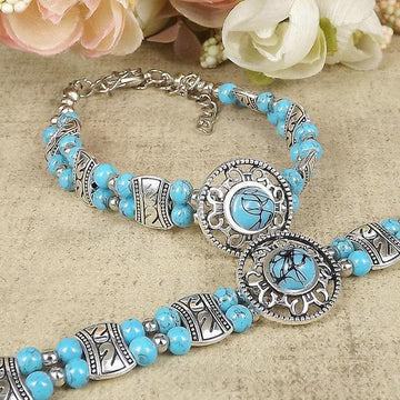 Handmade Charming 4 colours Natural stone Beads Strand Bracelets For Women - The Jewellery Supermarket
